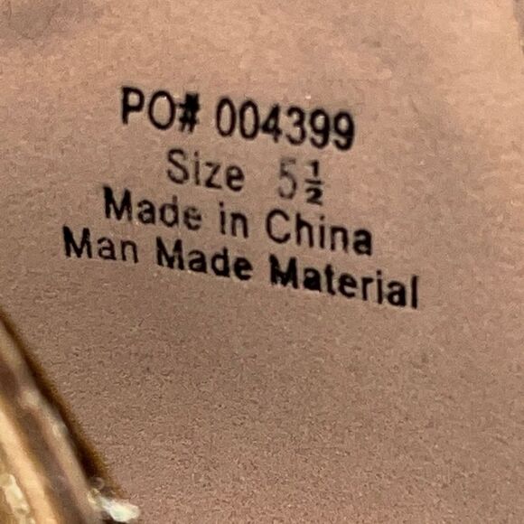 Journee Collection Scalloped Edge Tan Booties - Picture 7 of 8